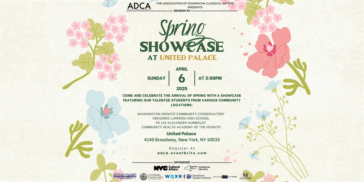 Spring Showcase at United Palace