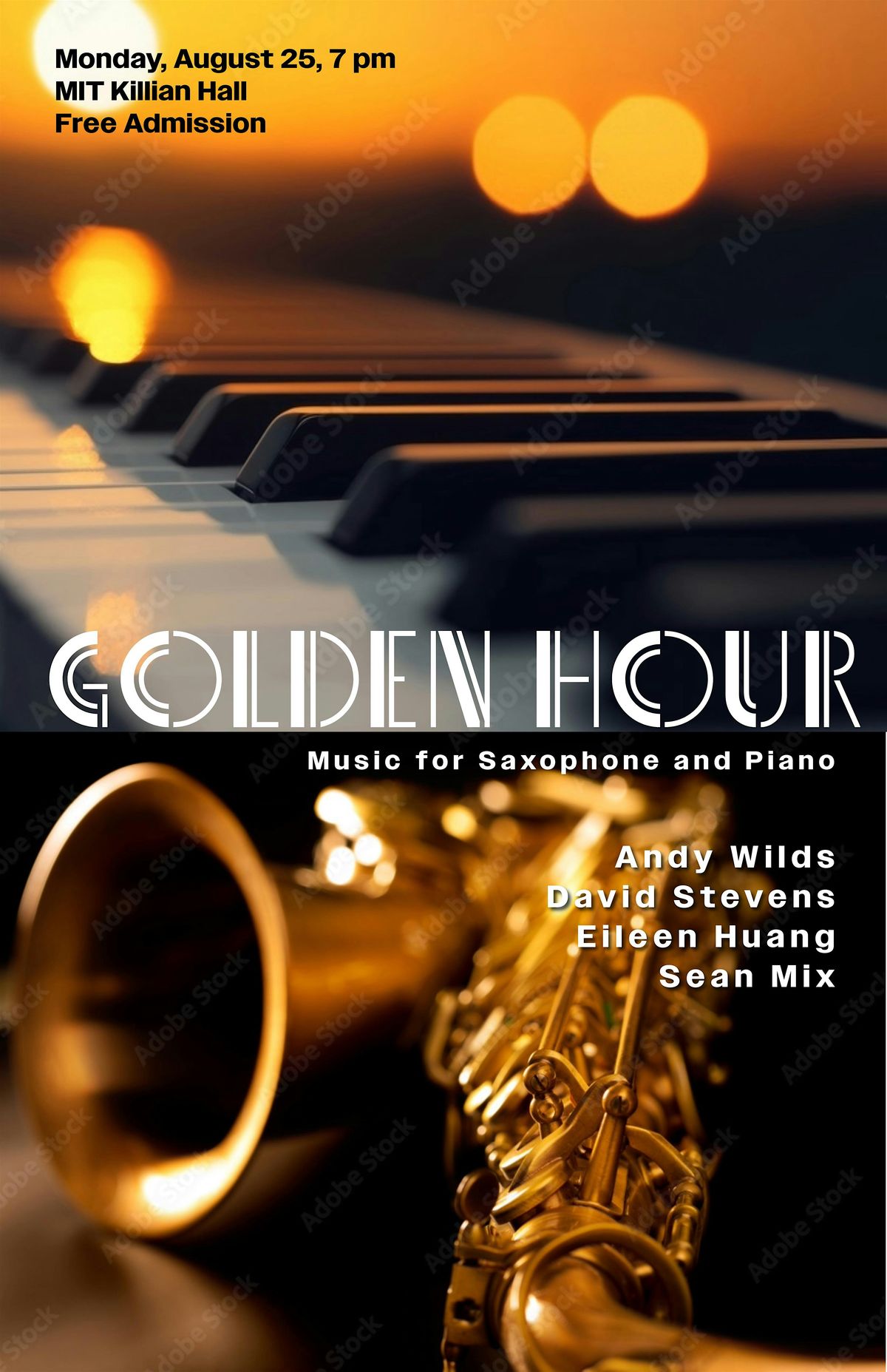 Golden Hour: Music for Saxophones and Piano