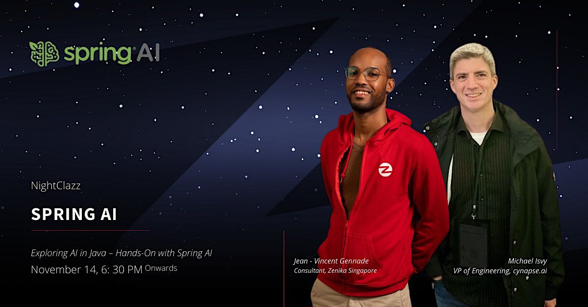 Exploring AI in Java – Hands-On with Spring AI, Red Hat Asia Pacific ...