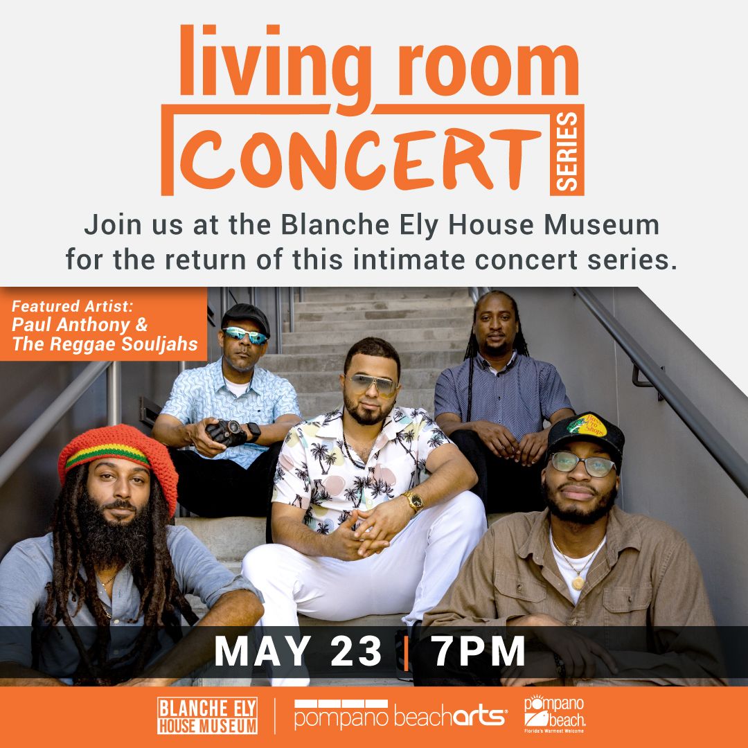 Living Room Concert Series: Paul Anthony & The Reggae Souljahs