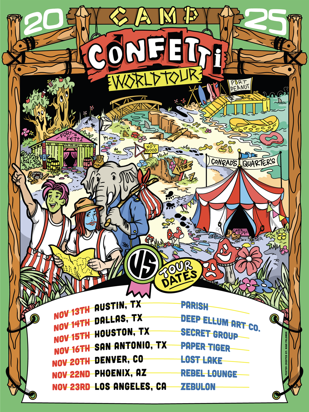 CONFETTI on the CAMP CONFETTI WORLD TOUR