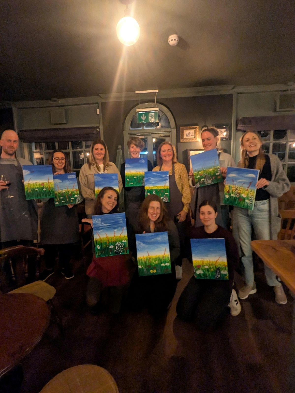 Sip n Paint at The Windsor Castle Pub N2