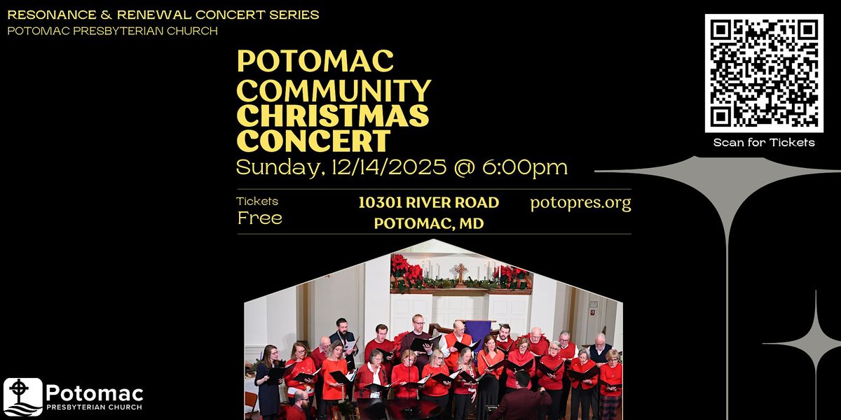 Community Christmas Concert - Resonance & Renewal Series, Potomac, MD