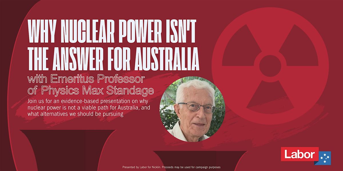 Why Nuclear Power Isn't the Answer for Australia