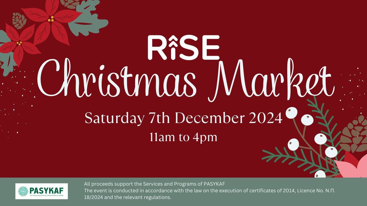 Rise Preschools Christmas Market