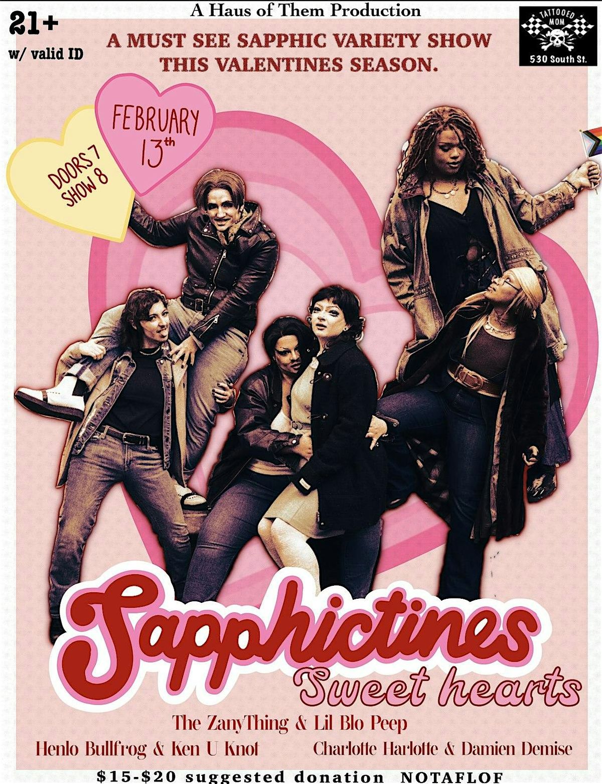 Sapphictine's Sweethearts Variety Show