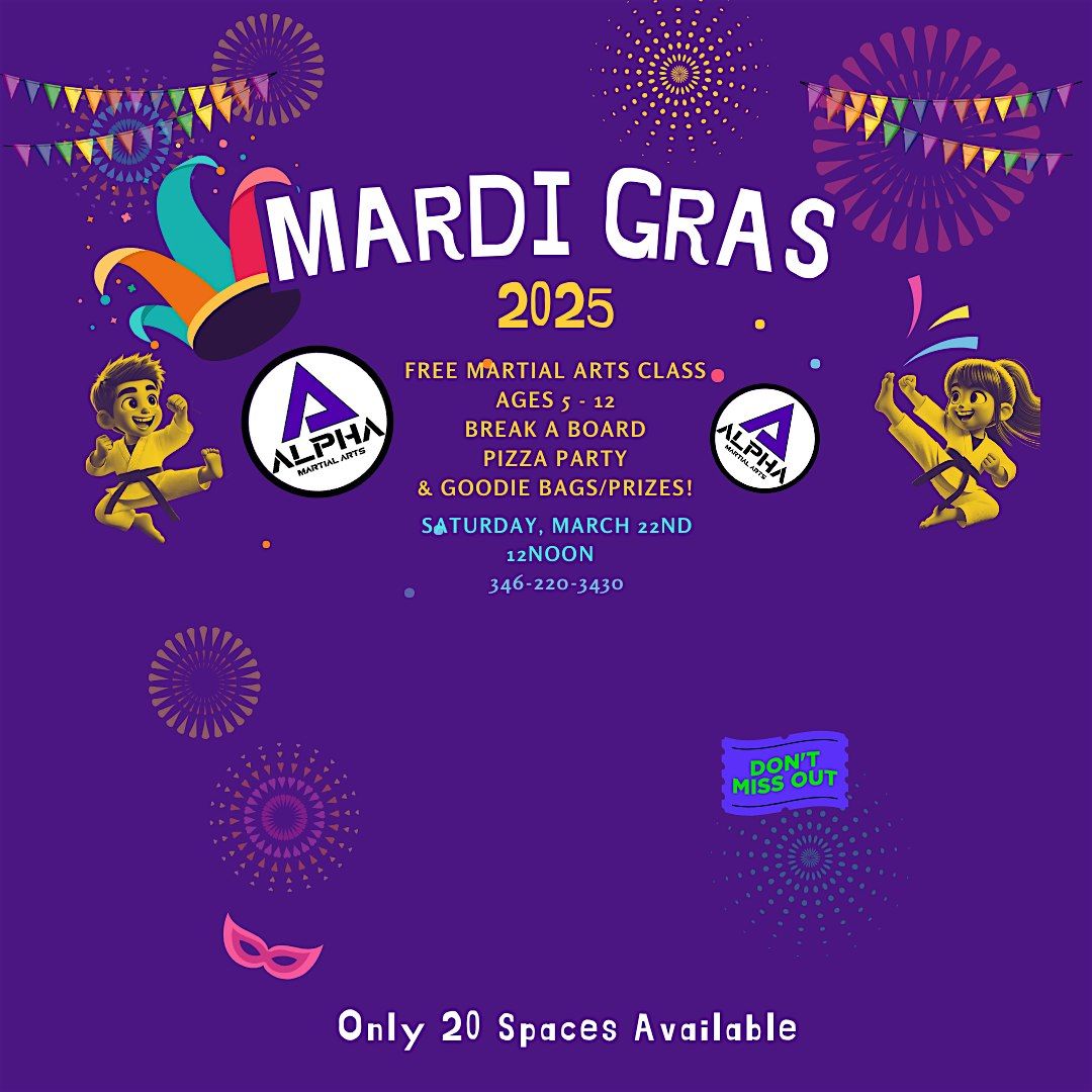 Mardi Gras Party Free Community Event