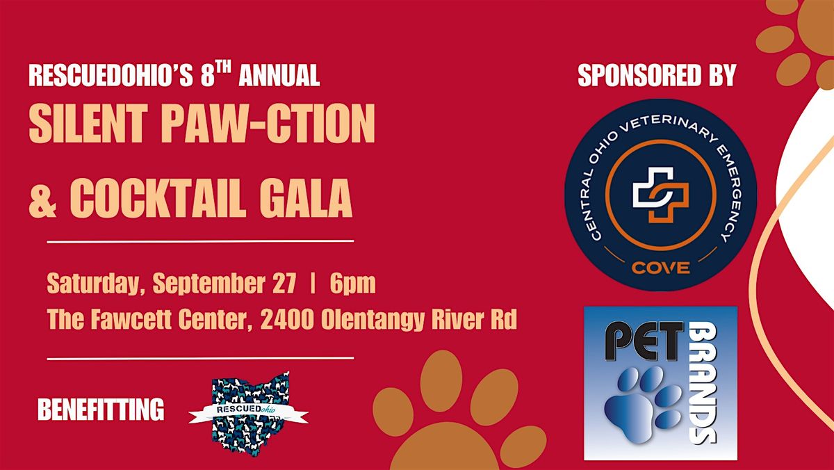 Going, Going, Gone to the Dogs! Cocktail Gala & Silent PAWction Fundraiser