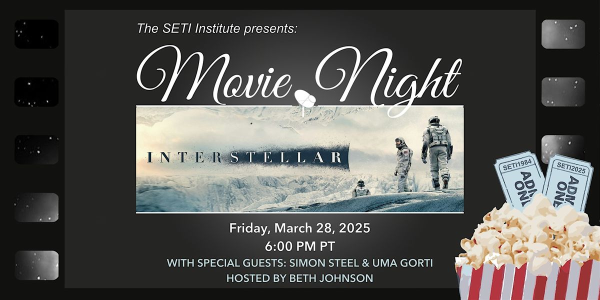 Interstellar with the SETI Institute