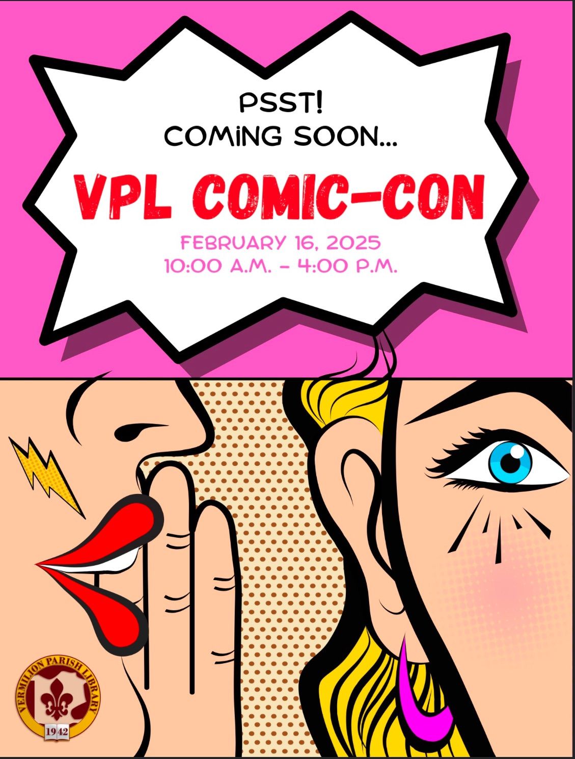 VPL Comic Con -Abbeville