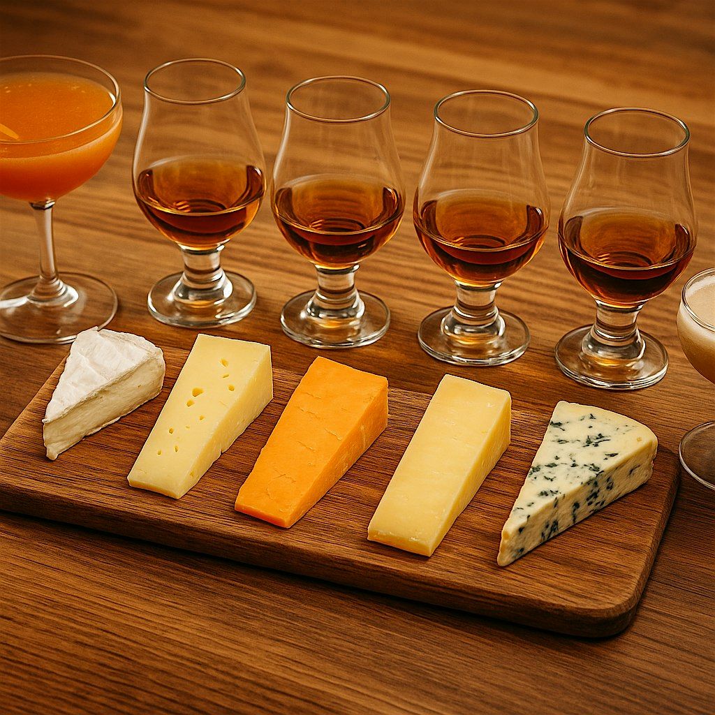 Cheese and Spirits Pairing Experience