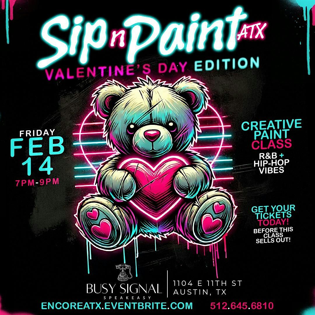 Sip n Paint | Valentine's Day 2.14