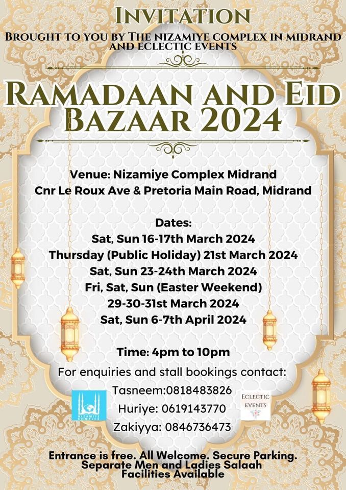 Ramadan & Eid Bazaar 2024