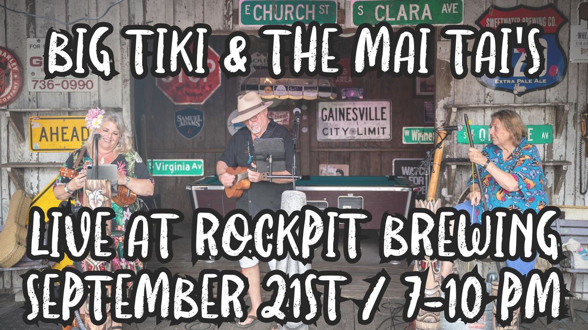 Big Tiki & The Mai Tai's Live at Rockpit Brewing