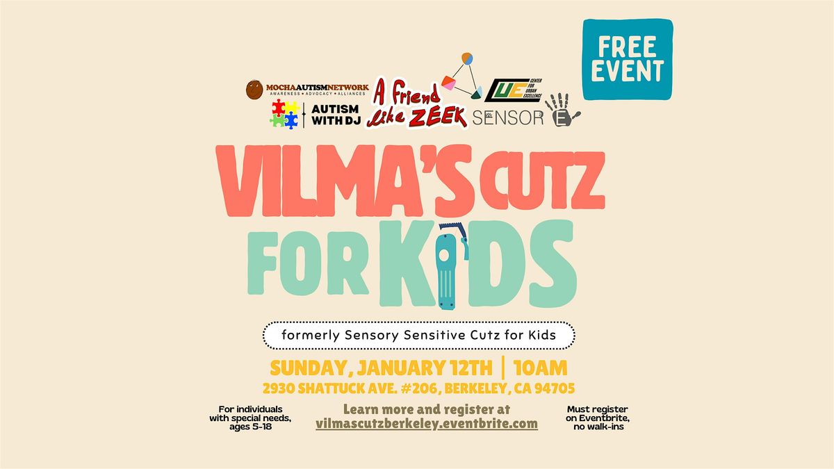 Vilma's Cutz for Kids (formerly Sensory Sensitive Cutz for Kids)