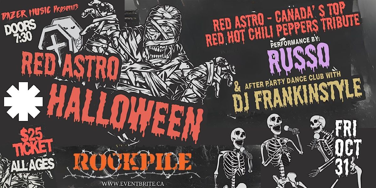 Red Astro Hosts Halloween