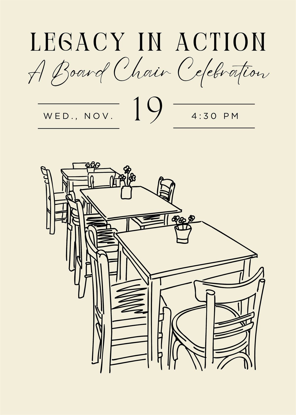 Legacy In Action: A Board Chair Celebration