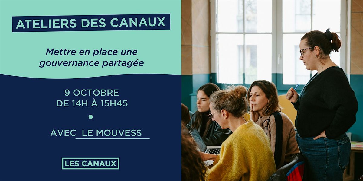 Atelier - Mettre en place une gouvernance partag\u00e9e
