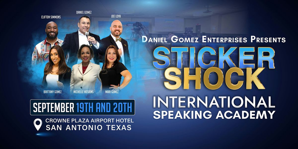 The Sticker Shock Elite Speaking Academy