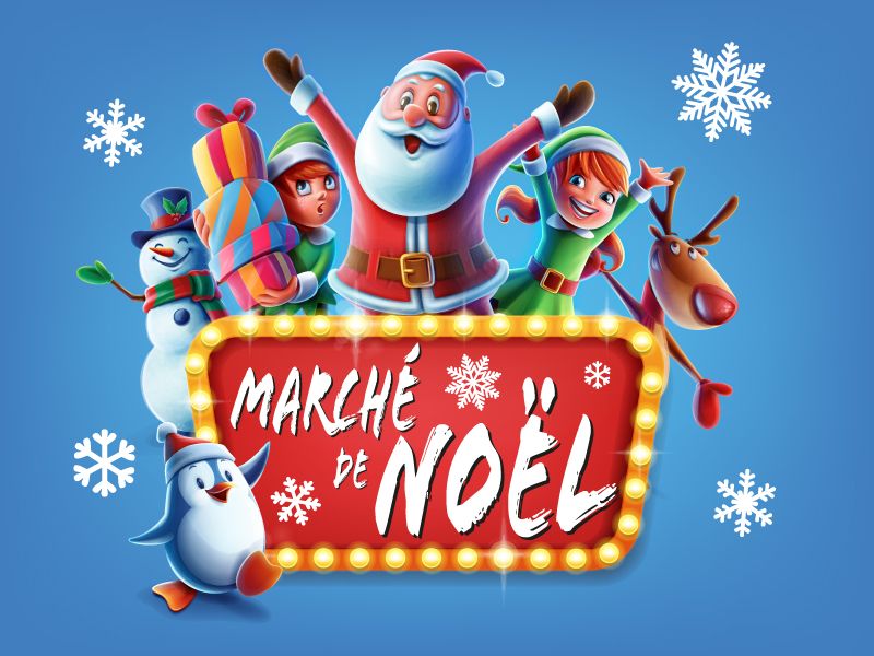 March\u00e9 de Noel \u00e0 la ferme Bio Fitterer 