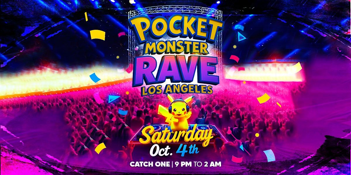 POCKET MONSTER RAVE | A POKEMON INSPIRED RAVE