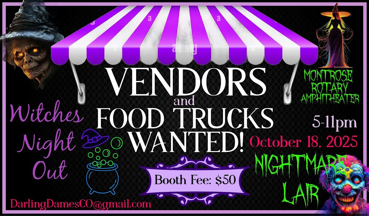 Witches Night Out Vendors