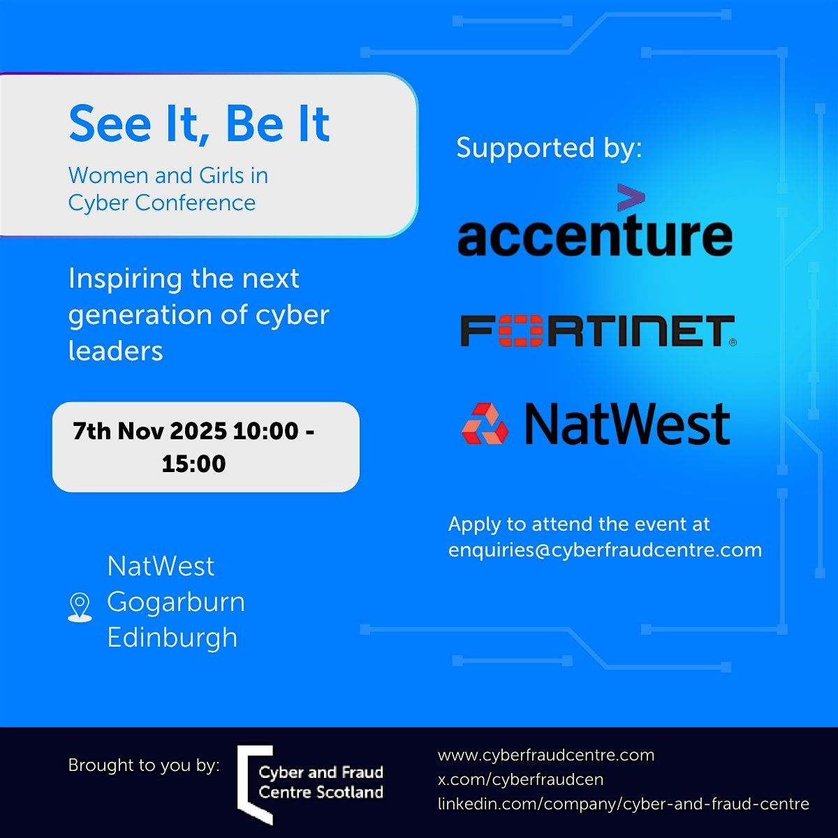 See It Be It: Women and Girls in Cyber Conference