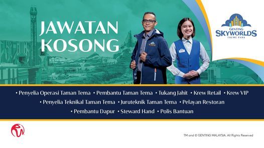 Temuduga Terbuka Genting Di Johor Bahru Ksl Hotel Resort Johor Bahru 13 November 2021