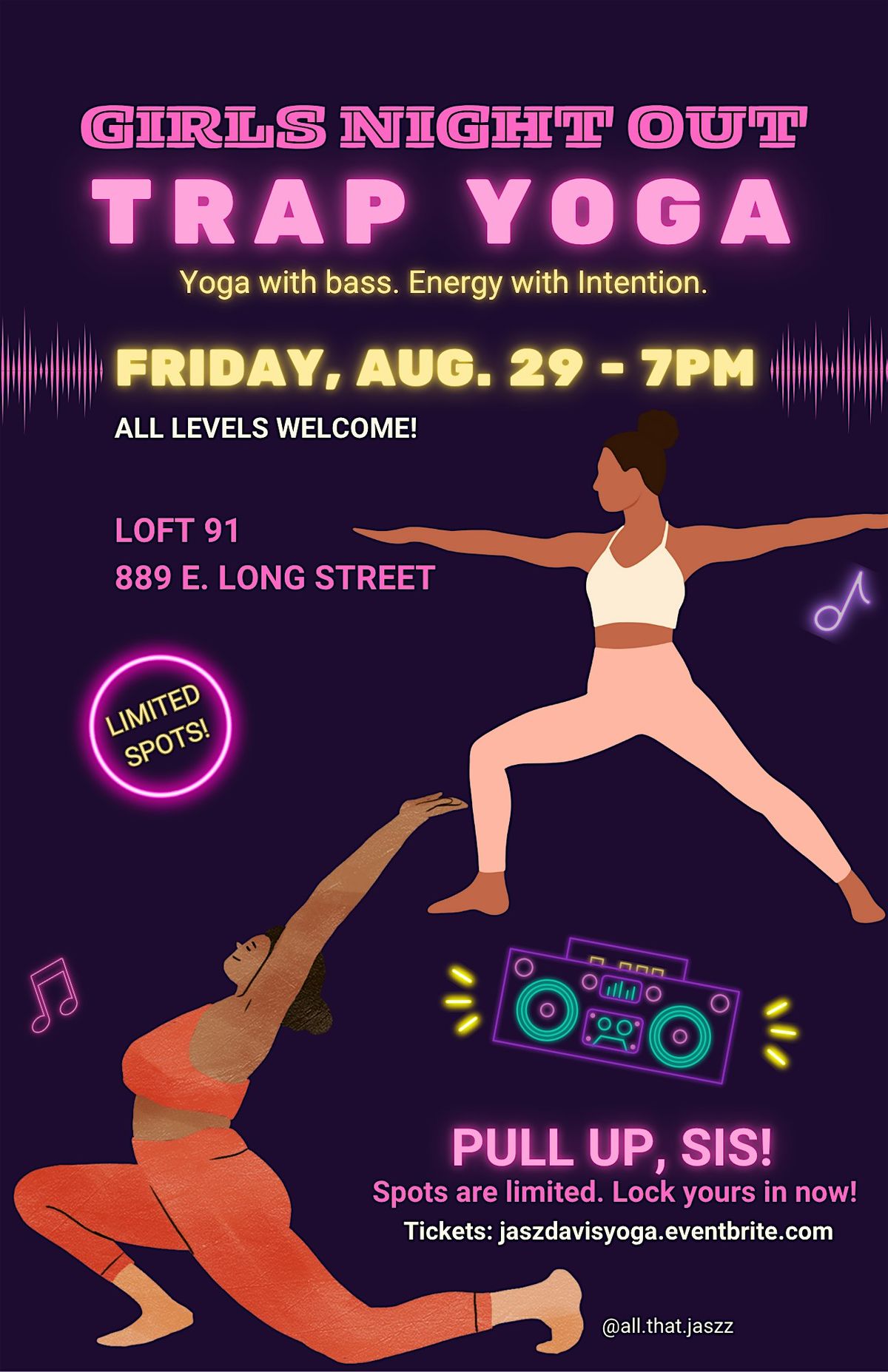 Girl's Night Out Trap Yoga
