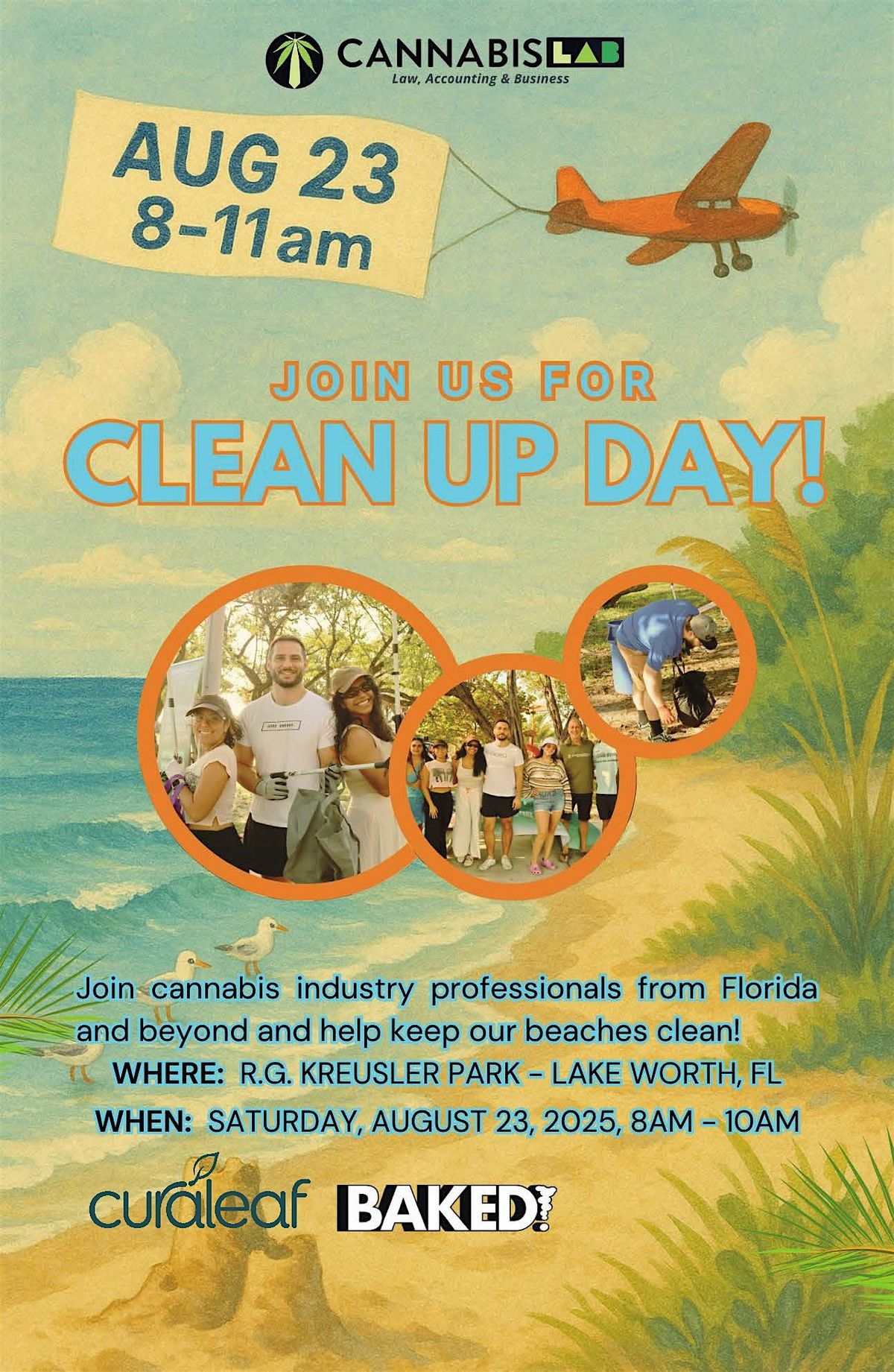 Do Good Feel Good -  West Palm Beach Clean Up & After Party