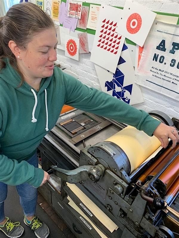 Letterpress Printing Art Workshop Boston MA by Hoamsy