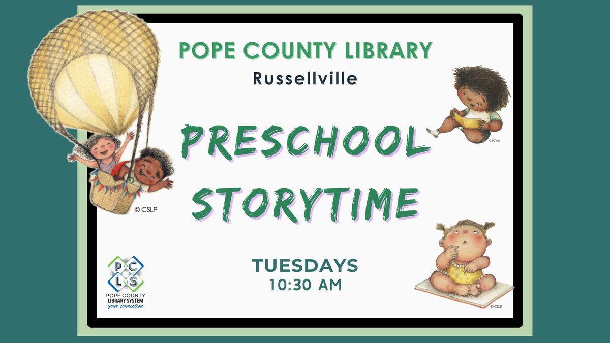 Preschool Storytime-Pope County Library