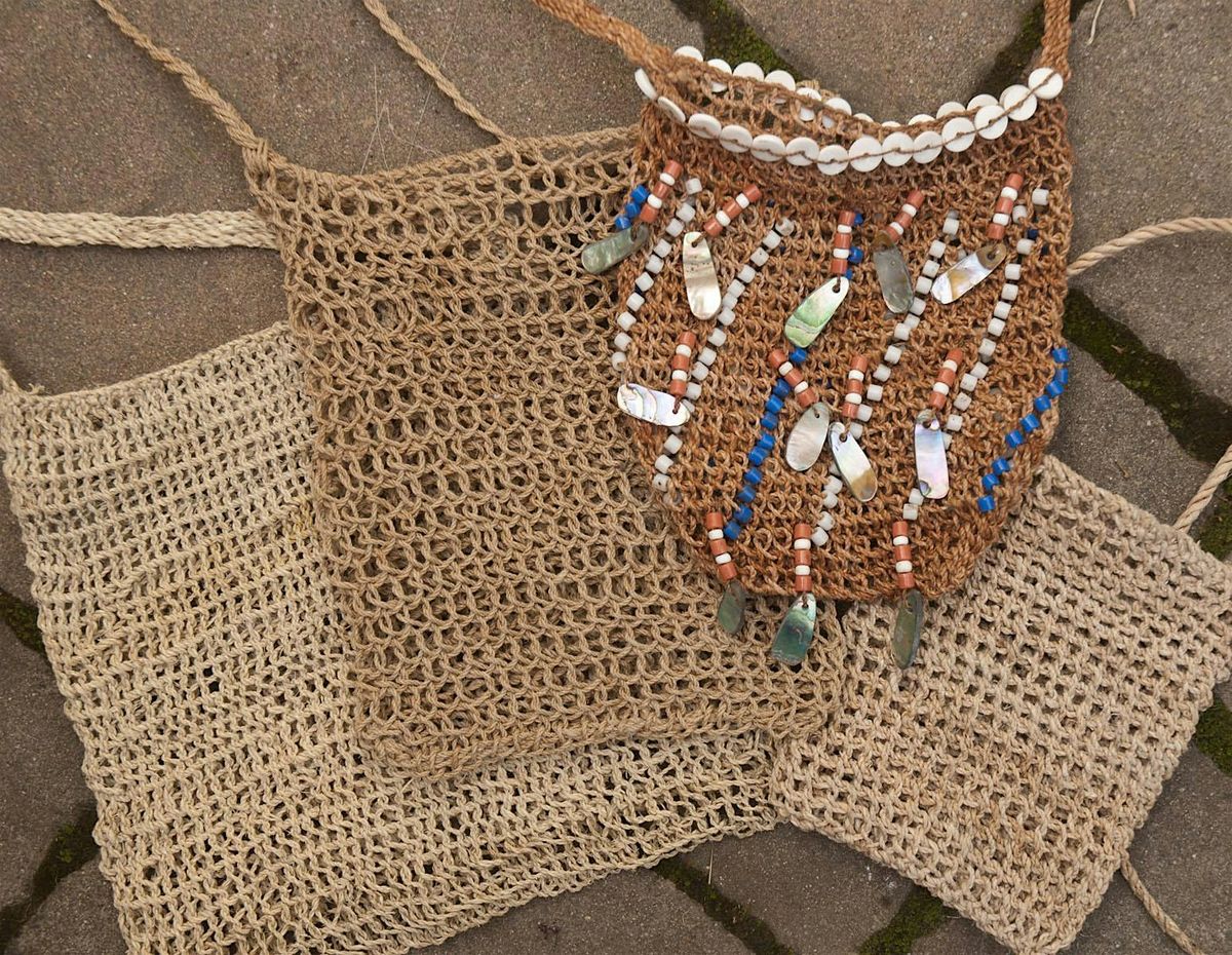 Re-Scheduled  Knotless Netting Bag Workshop  with Charlie Kennard