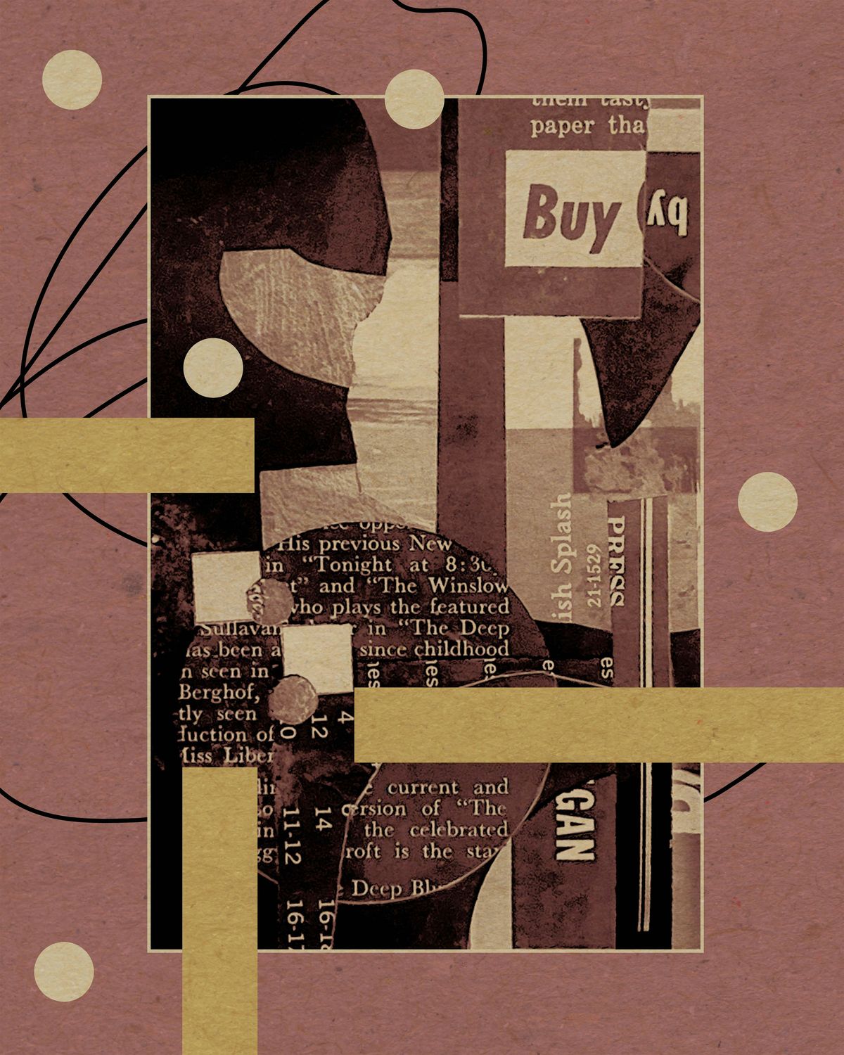 thursdays \/ collage & paper art studio