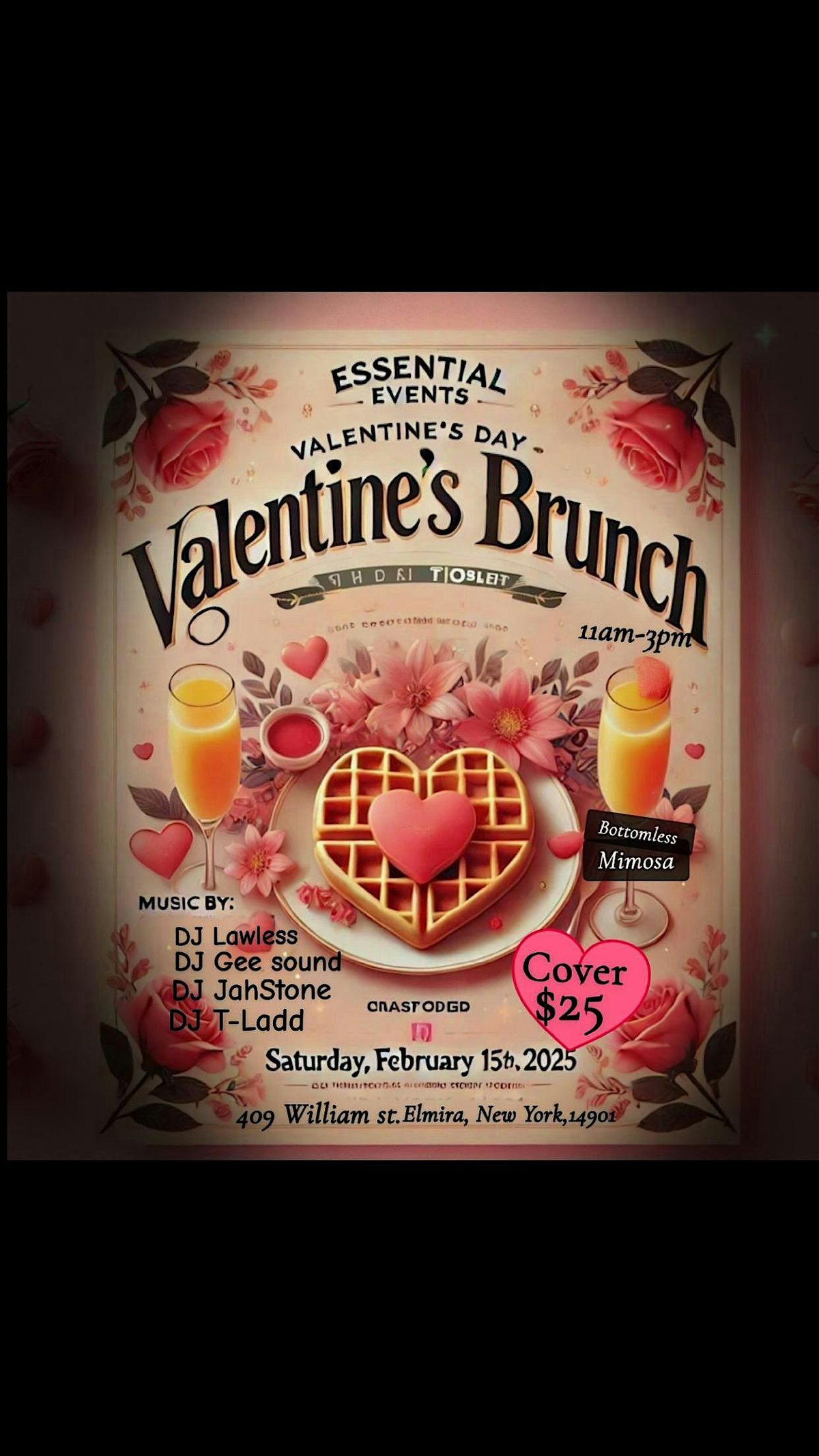 Essential Events presents a Valentine\u2019s Day Brunch