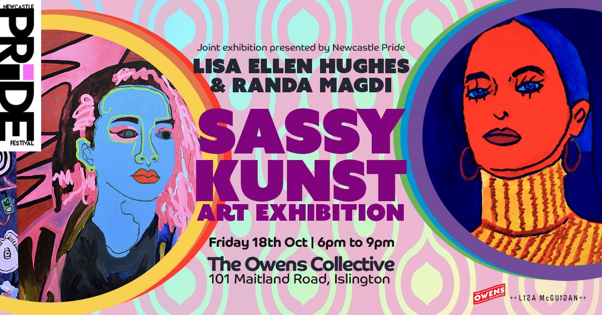 Sassy Kunst Exhibition - The Art of Lisa Ellen Hughes & Randa Magdi