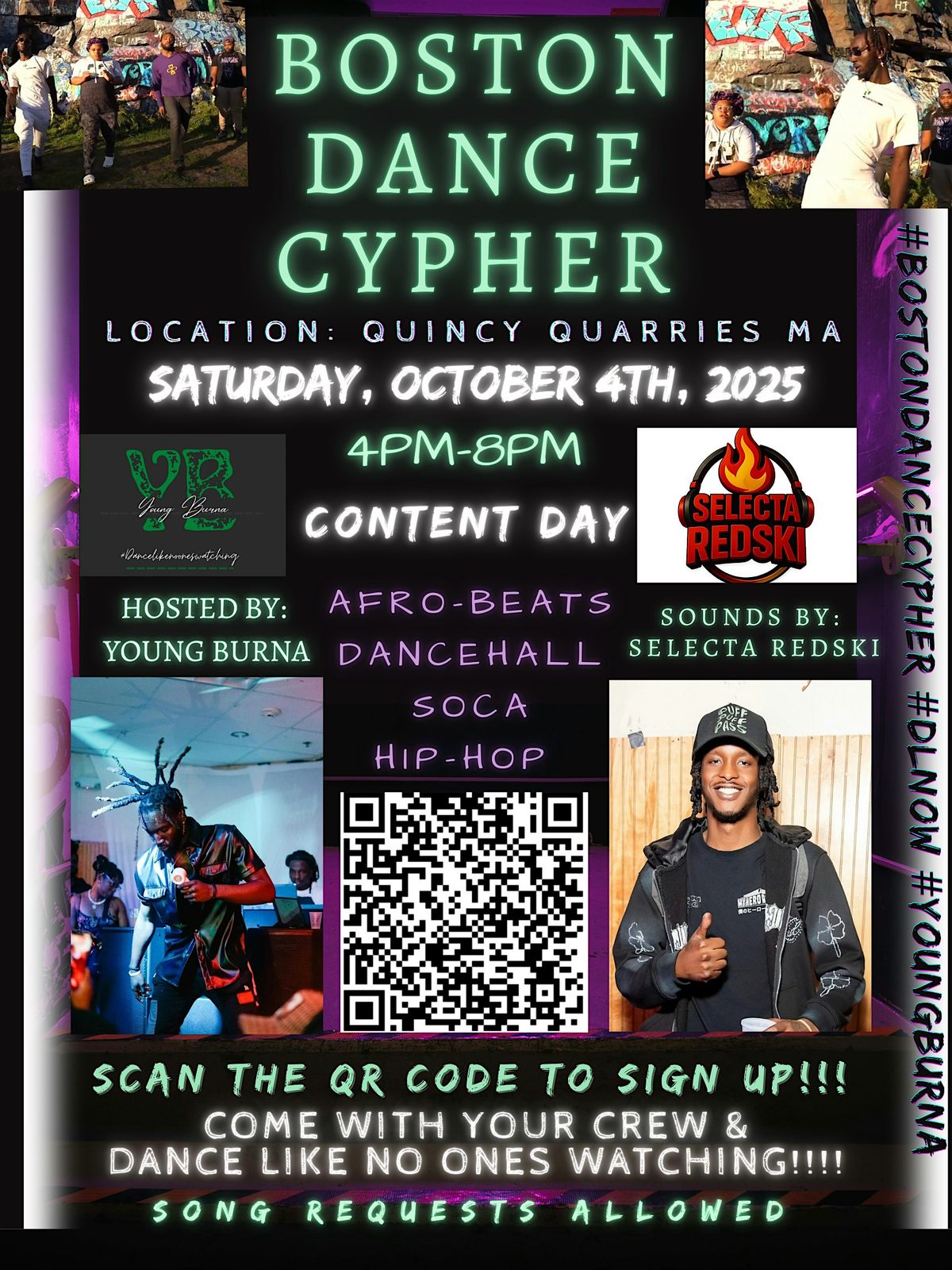 BOSTON DANCE CYPHER DLNOW