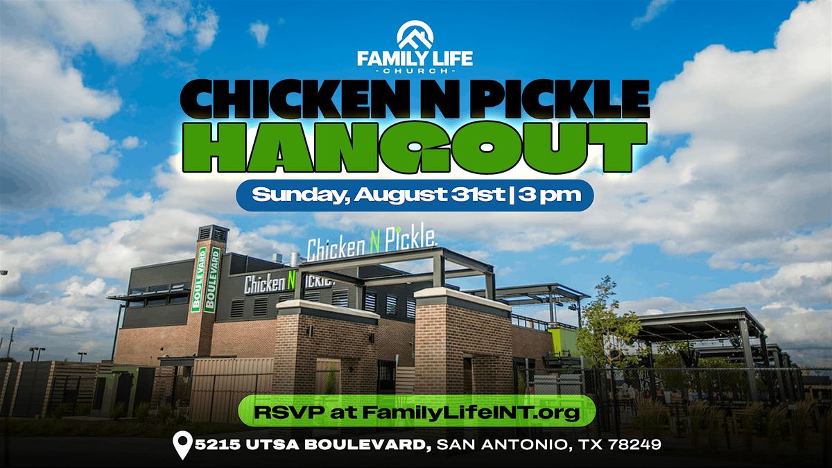 Sunday Hangout @ Chicken N Pickel