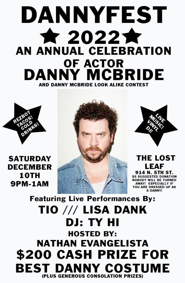 Dannyfest 2022, The Lost Leaf, Phoenix, 10 December 2022