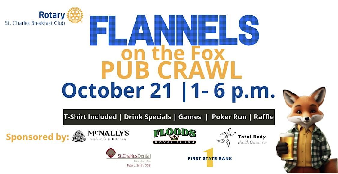 Flannels on the Fox Pub Crawl \u2013  Spooky Edition