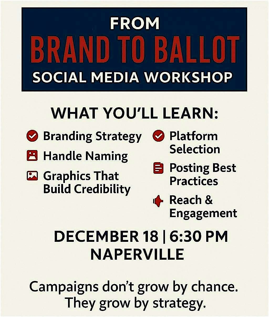 SOCIAL MEDIA WORKSHOP