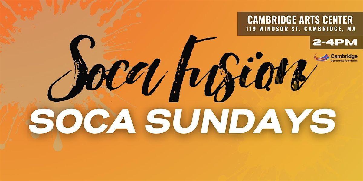 Soca Sundays Fall 2025!
