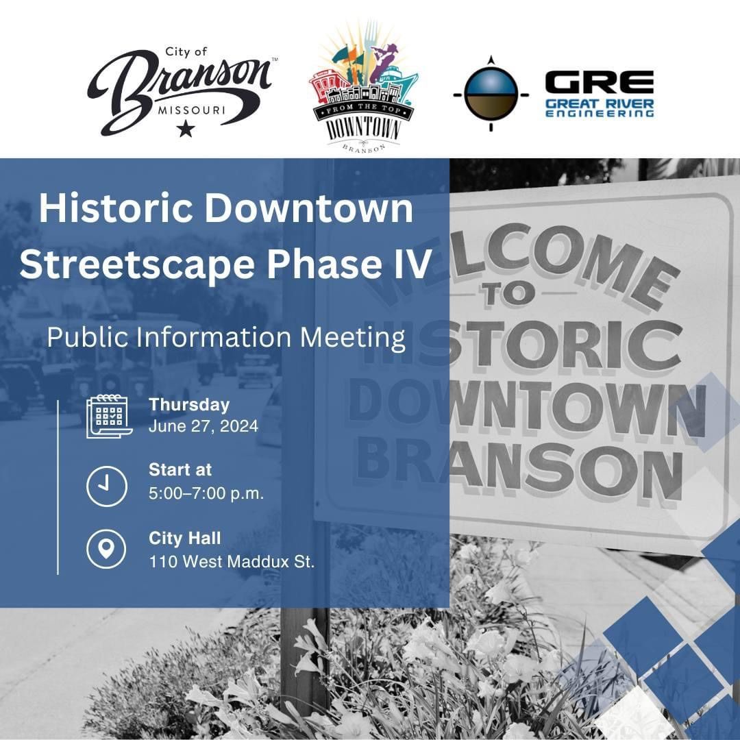 Branson Downtown Streetscape Next Steps! 