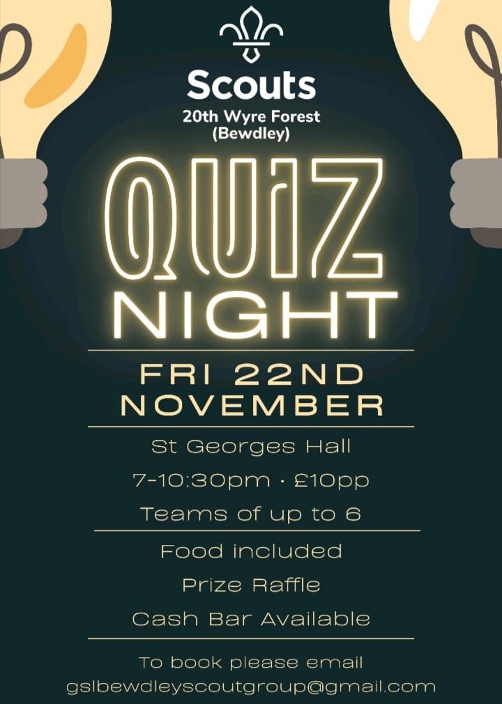 Quiz Night Fundraiser 