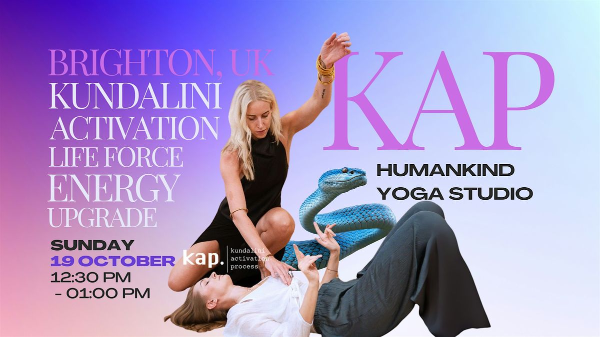 Kundalini Activation Process (KAP) Brighton, UK | with Berenika Alexandre