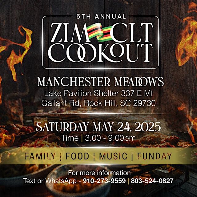 5th Annual Zim-CLT Cookout