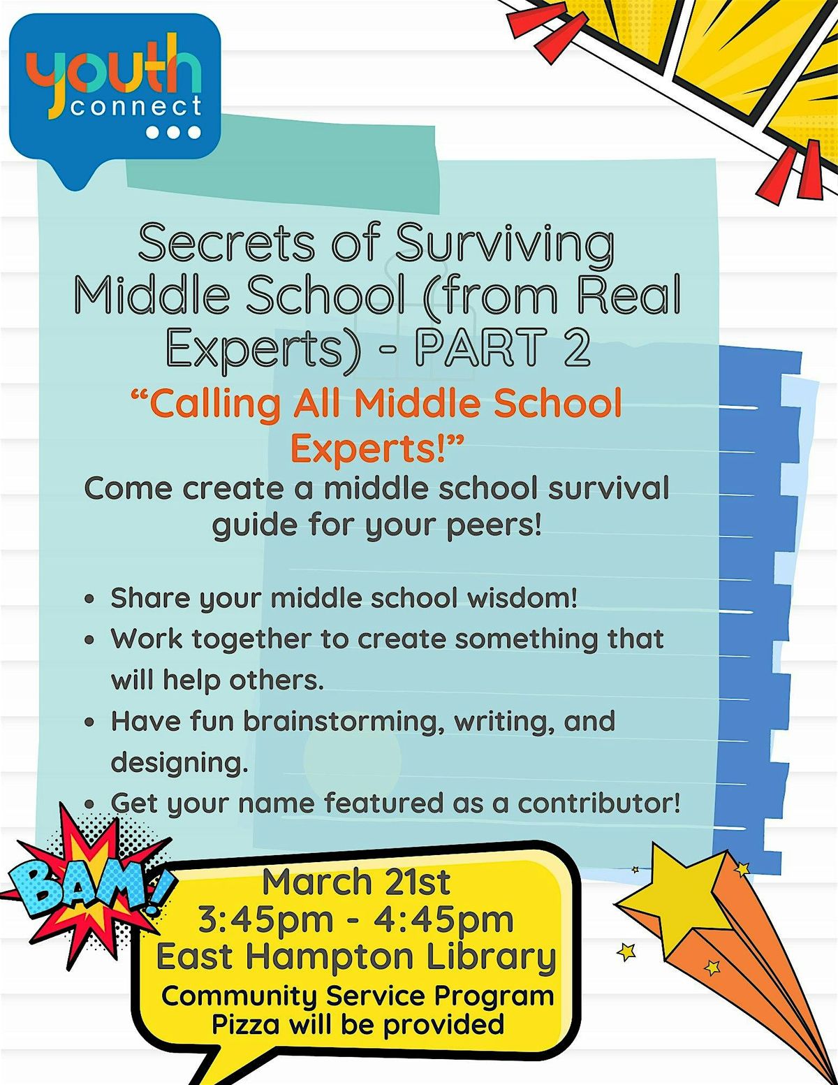 Young Teen: Community Service - Secrets of Surviving Middle School (Part 2)