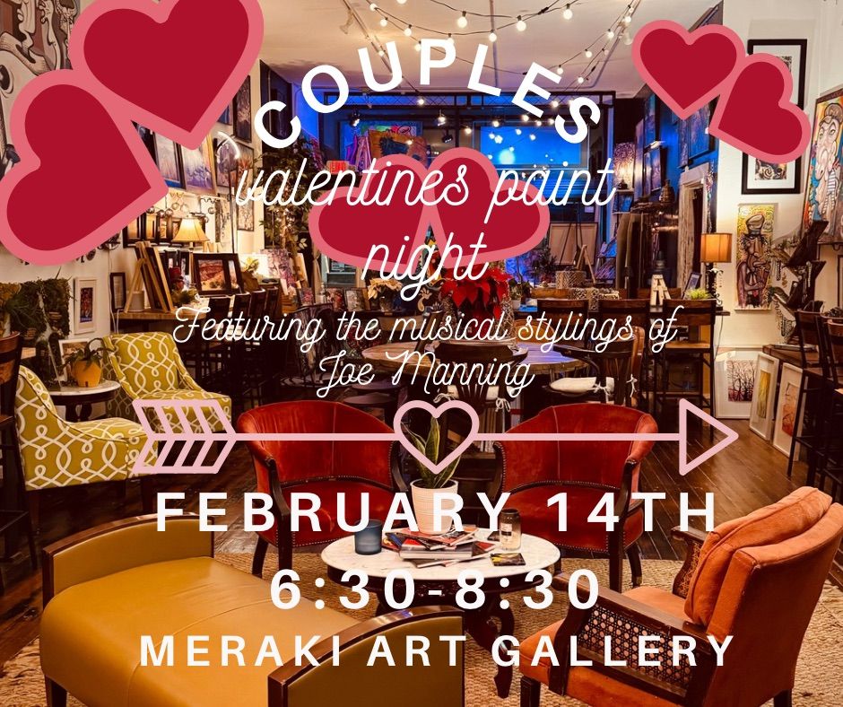 Couples Valentines paint night