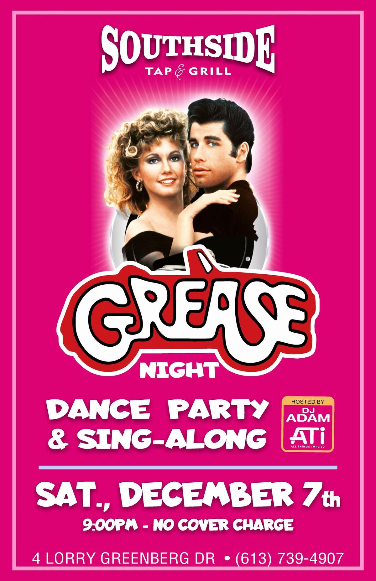 Grease night !!  Dance Party..