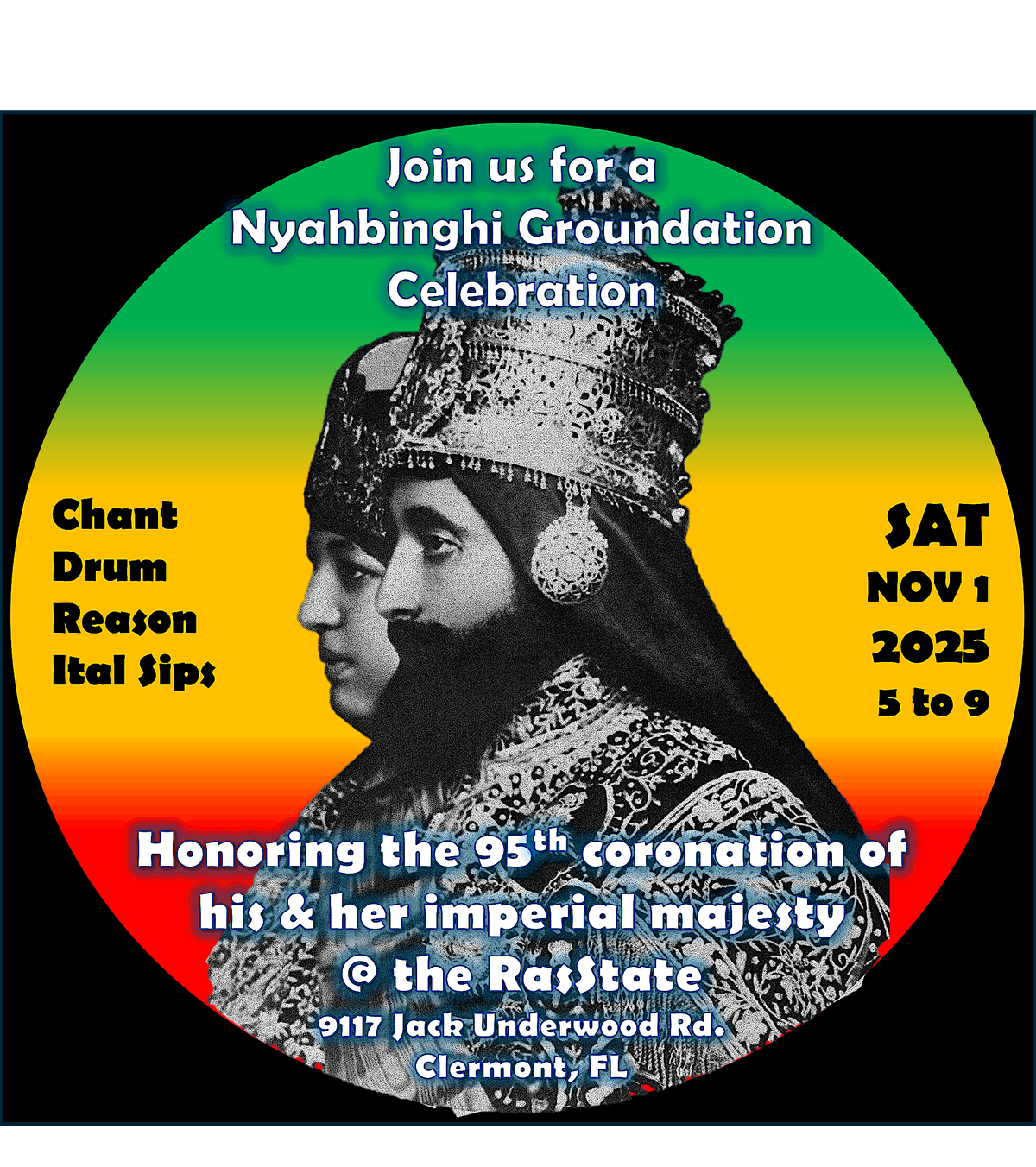 Nyahbinghi Groundation Celebration